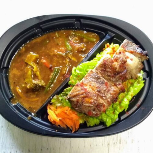 グリルチキンランチプレート(カレー)