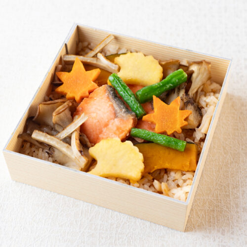 四季のご飯　秋の吹き寄せ