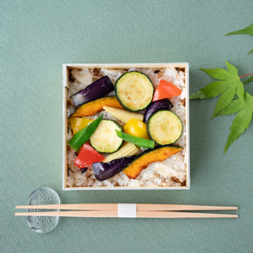 四季のご飯 夏野菜ちらし